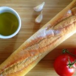 Grilled bread rubbed with tomato and garlic