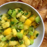 Kiwi Mango Pineapple Salsa